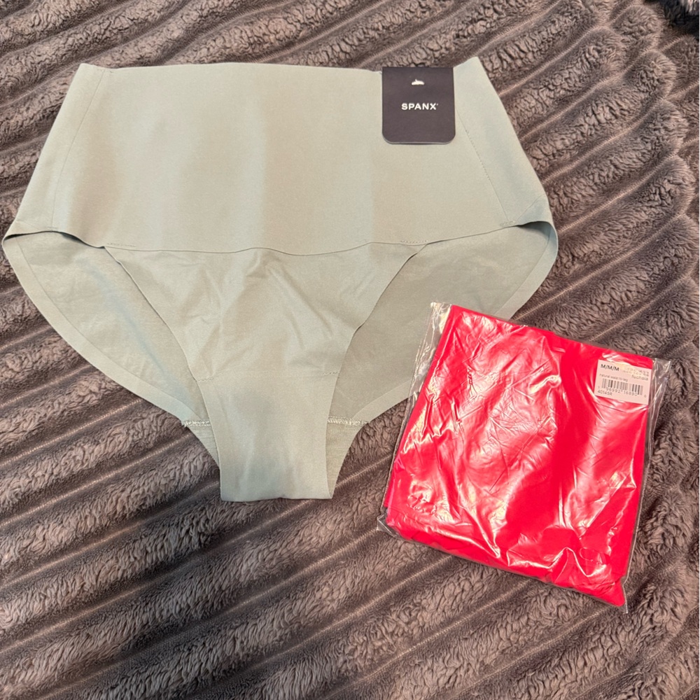 SPANX No Show High Leg Panties NWT